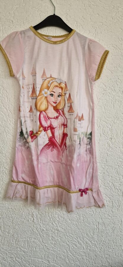 128 134 - Nachthemd prinses roze (0124gh1)