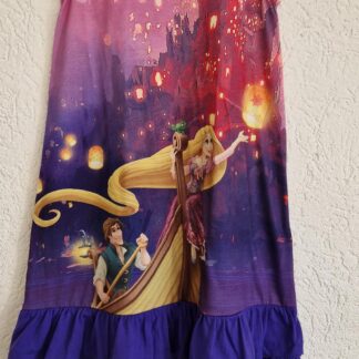 128 - Disney nachthemd paars (0124gh1)