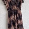 M - Made in Italy jurk dierenprint (0224kel2)