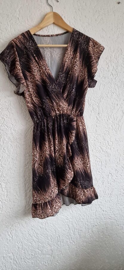 M - Made in Italy jurk dierenprint (0224kel2) - Afbeelding 3