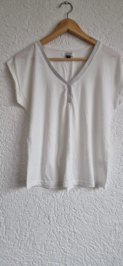 M - True Spirit shirt wit V-hals (0224kel1)