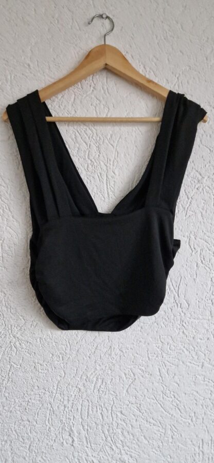 L - Shein zwarte korte top (0224kel1) - Afbeelding 2
