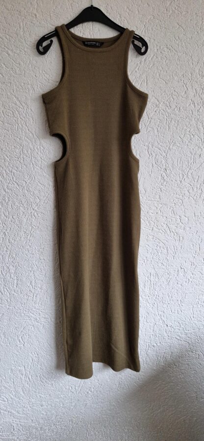 S - Stradivarius jurk legergroen (0324ang13)