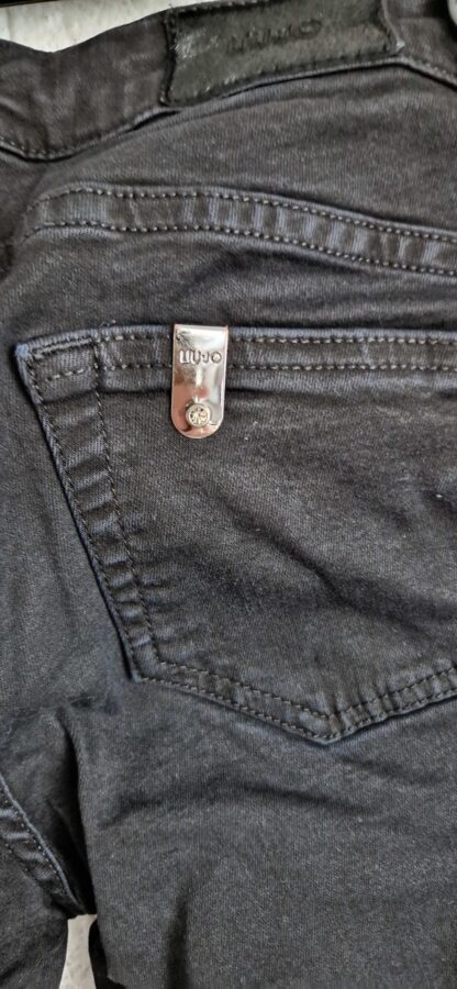S - Liu Jo zwarte jeans (0324ang12) - Afbeelding 6