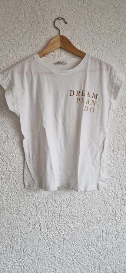 S - Firstage wit shirt print (0324ang12)
