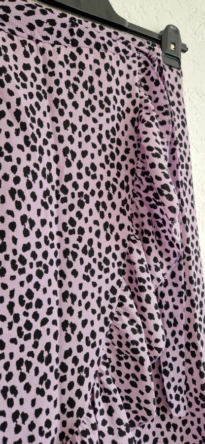 XS - Costes rok lila zwart (0324ang12) - Afbeelding 3