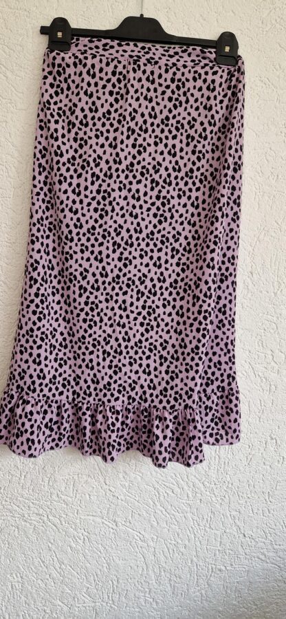 XS - Costes rok lila zwart (0324ang12) - Afbeelding 4