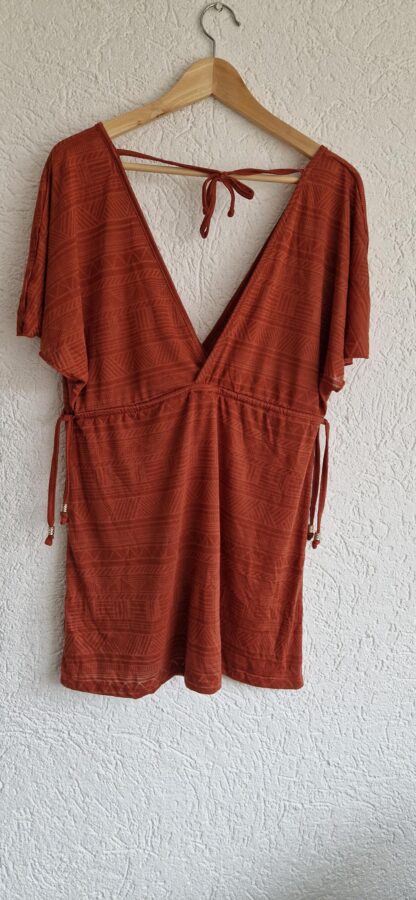 XS - Primark (strand) jurkje bruin (0324ang12)