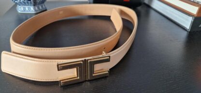 85 cm - Elisabetta Franchi replica riem beige (0324ang13) - Afbeelding 2