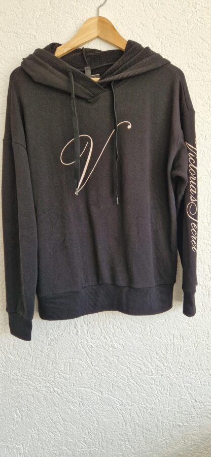 S - Victoria's Secret hoodie zwart (0324ang6)