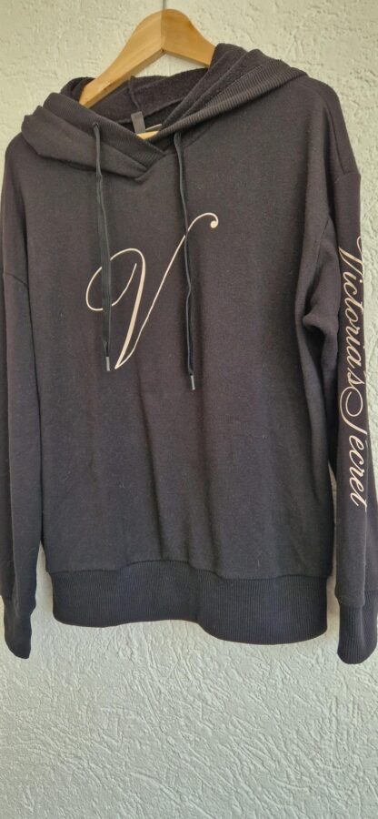 S - Victoria's Secret hoodie zwart (0324ang6) - Afbeelding 3