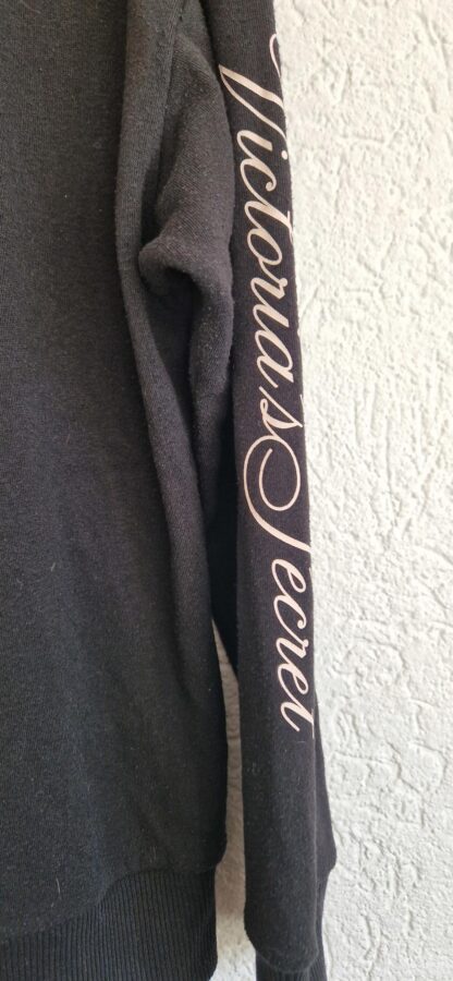 S - Victoria's Secret hoodie zwart (0324ang6) - Afbeelding 4