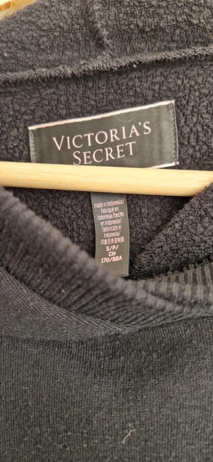S - Victoria's Secret hoodie zwart (0324ang6) - Afbeelding 6