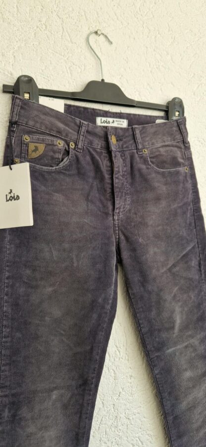 27/32 - Lois broek corduroy grijs nieuw (0324ang6) - Afbeelding 3