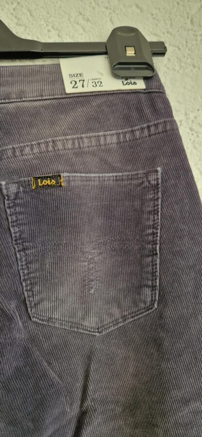 27/32 - Lois broek corduroy grijs nieuw (0324ang6) - Afbeelding 8