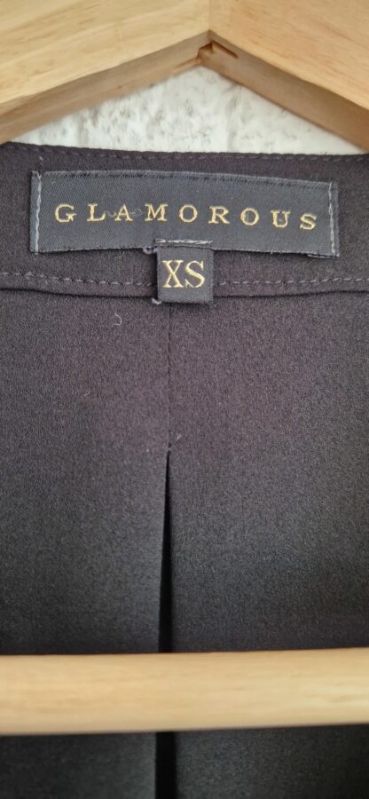 XS - Glamorous zwarte blouse (0324ang6) - Afbeelding 4