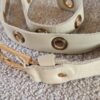 S - Vera Pelle wikkel riem beige goud (0324ang13) - Afbeelding 3