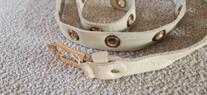 S - Vera Pelle wikkel riem beige goud (0324ang13) - Afbeelding 3