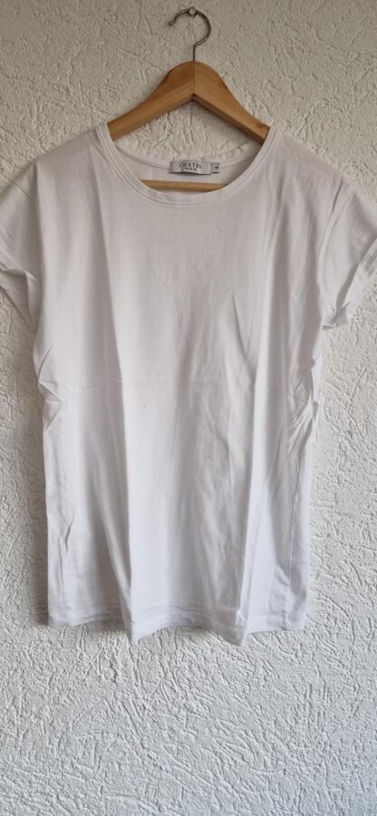 XS - Costes wit shirt omslag mouwtje (0324ang5)