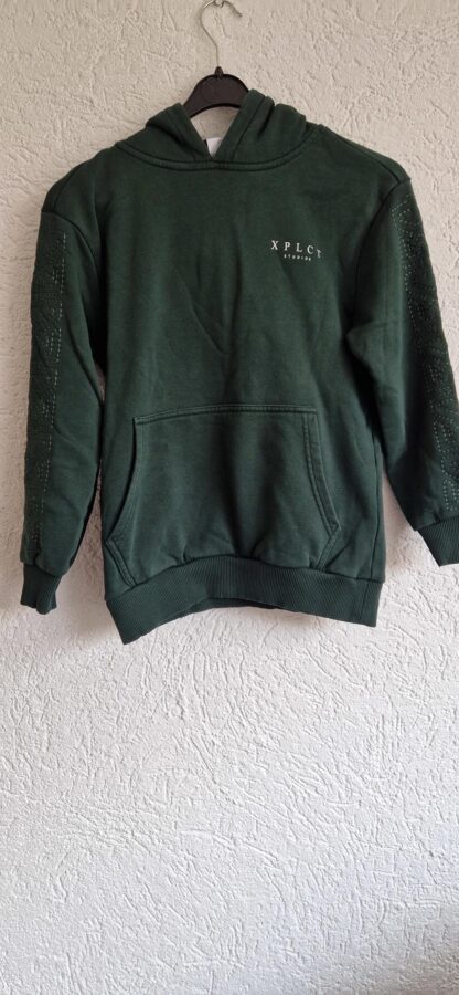146 152 - XPLCT hoodie groen (0324ang4)