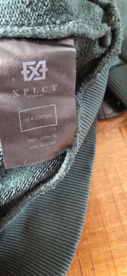 146 152 - XPLCT hoodie groen (0324ang4) - Afbeelding 7