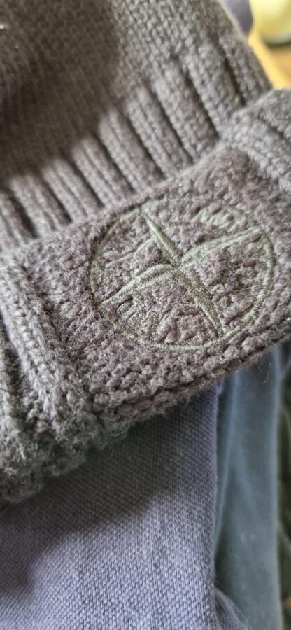 104/128 - Airforce beanie donkerblauw (0324ang1 - Afbeelding 3