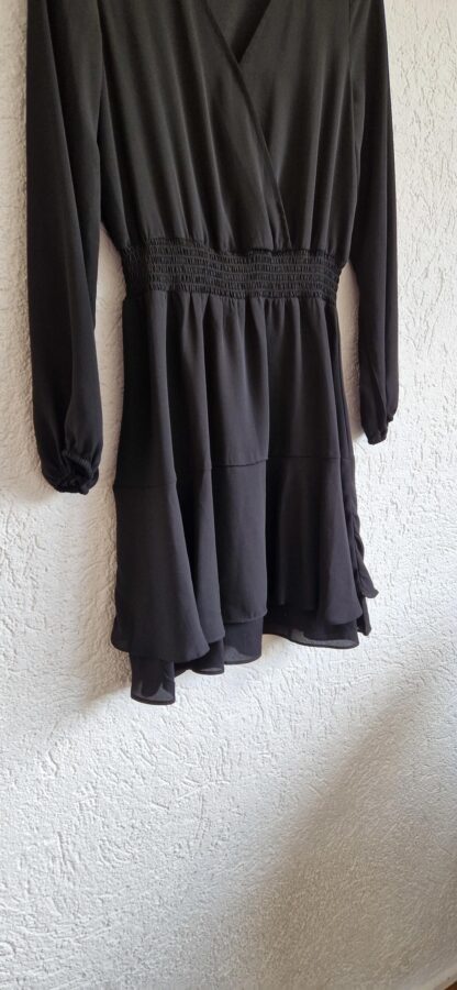 XS - Jacky Luxury zwart jurkje (0324ang3) - Afbeelding 3