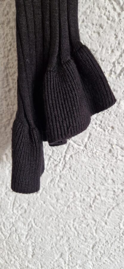 XS/S - Vintage dressing zwart truitje (0324ang3) - Afbeelding 3