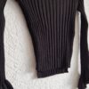 XS/S - Vintage dressing zwart truitje (0324ang3) - Afbeelding 5