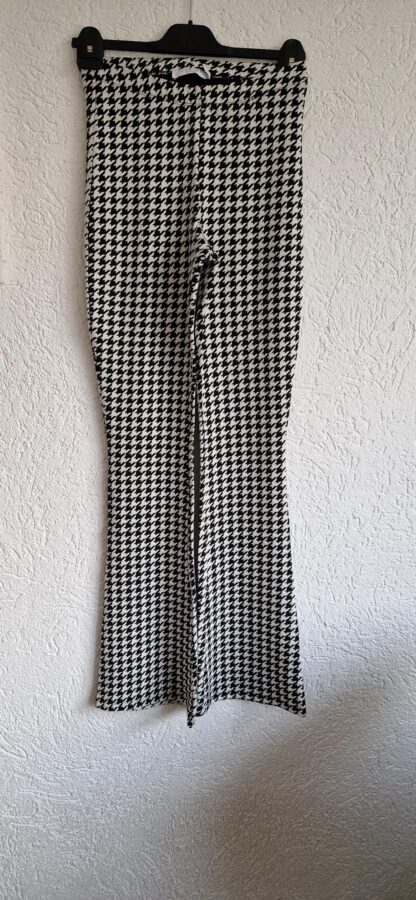XS - Costes broek grafisch zwart wit (0324ang3)
