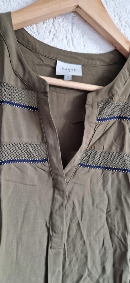 XS - Dante6 blousje khaki (0324ang5) - Afbeelding 4