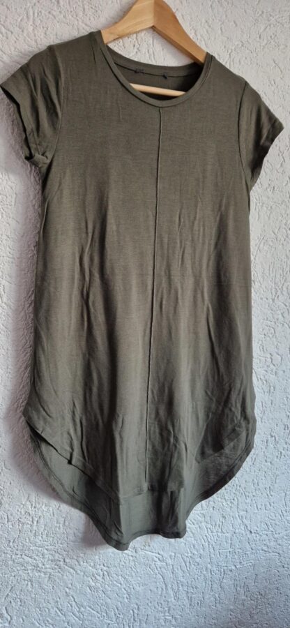 S - Primark mini jurkje shirt groen (0324ang5)