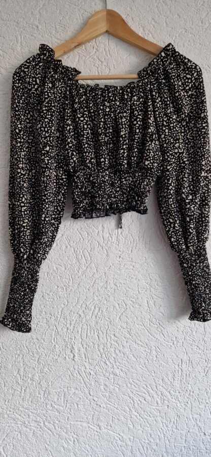 XS - Cherry Koko crop blousje (0324ang5) - Afbeelding 6