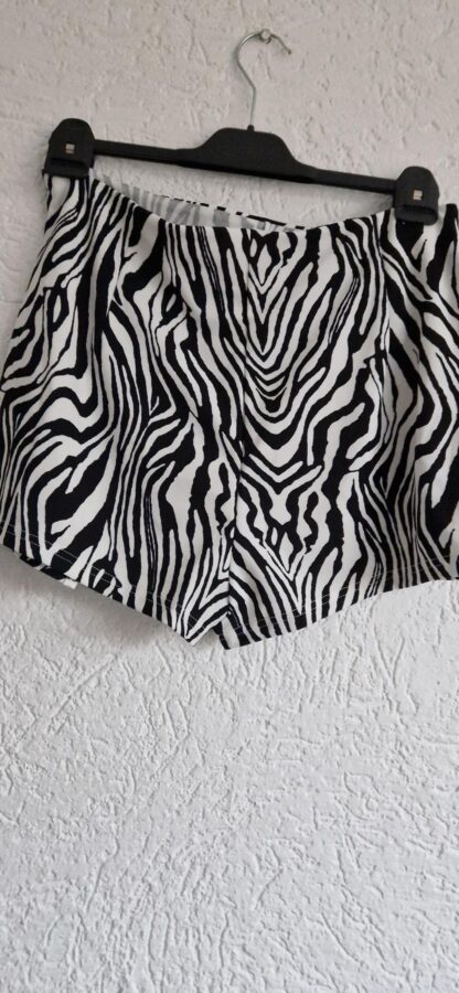 XL - Shein short zwart wit (0424kel1) - Afbeelding 4
