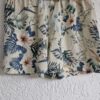 L - Shein short bloemen beige (0424kel1)