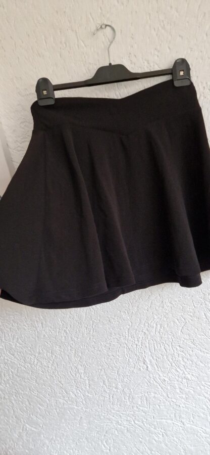 L - Clockhouse rokje zwart tricot (0424kel1)