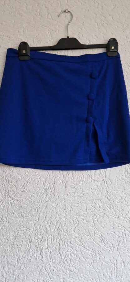 L - Shein rok kobaltblauw (0424kel1)