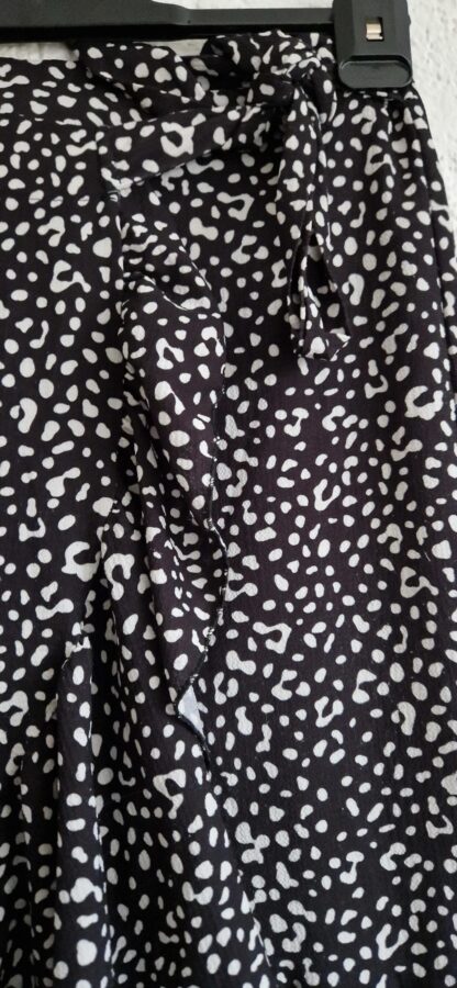 M - Made in Italy rok zwart wit (0424kel1) - Afbeelding 3