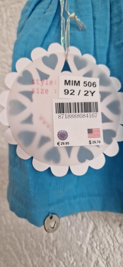 092+98+110+122 - Mim-Pi rok aqua nieuw - Afbeelding 5