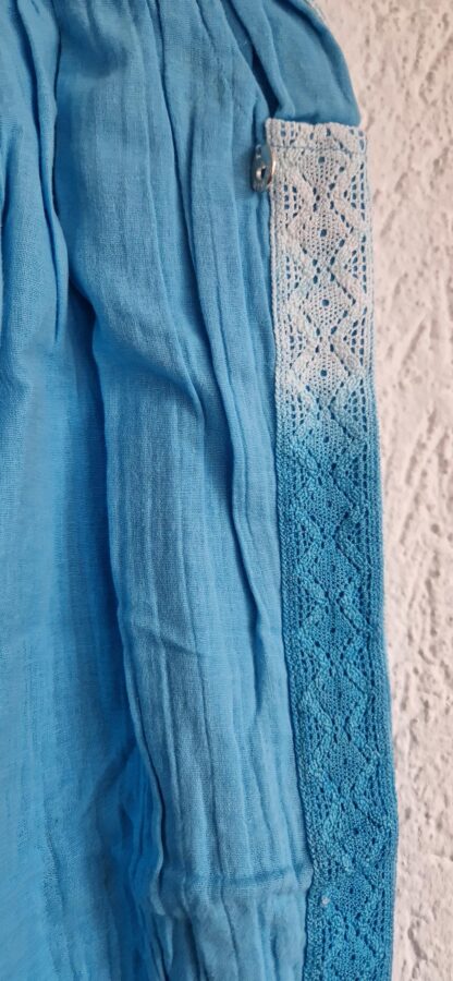 092+98 - Mim-Pi broek aqua nieuw - Afbeelding 3