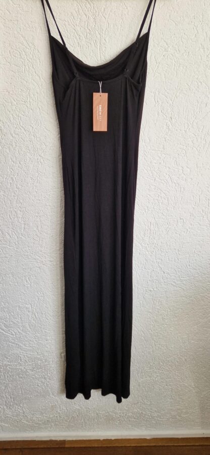XS - Shein jurk maxi zwart nieuw (0424ang9)