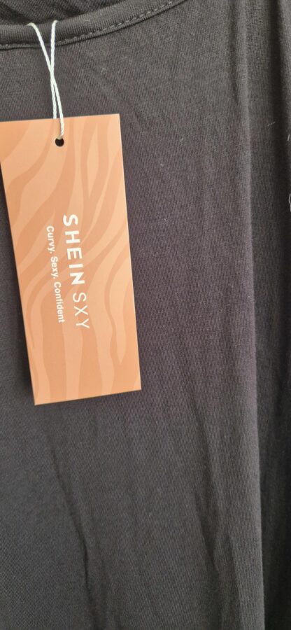 XS - Shein jurk maxi zwart nieuw (0424ang9) - Afbeelding 3