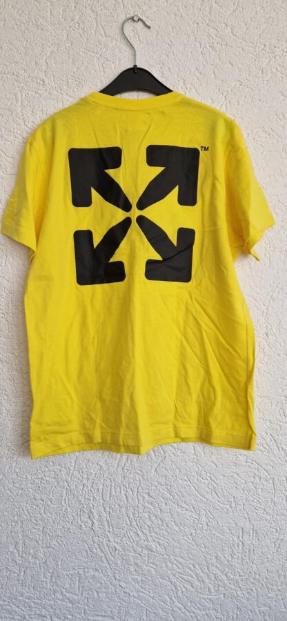 152 - Off White kids shirt geel (0424ang10) - Afbeelding 4