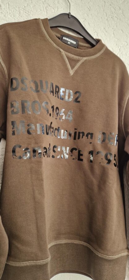 152 - Dsquared2 sweater groen (0424ang10) - Afbeelding 3