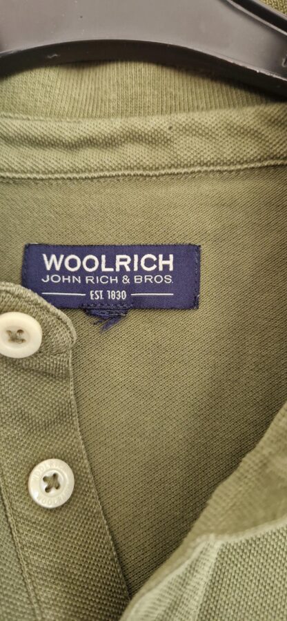 140 - Woolrich polo groen (0424ang10) - Afbeelding 4