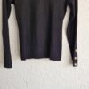 XS - Vintage dressing trui zwart knopen (0424ang7)