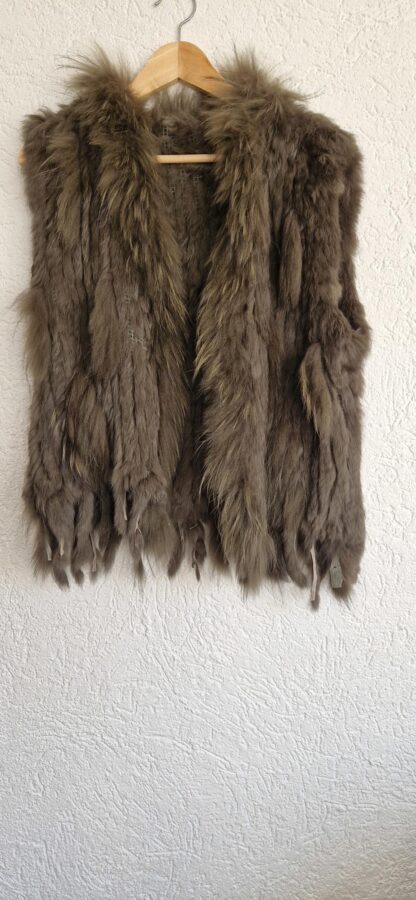 XS/M TU maat - Gilet  super zacht groen (0424ang7)