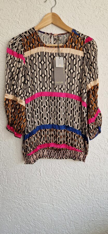 XS - Culture blouse fuchsia purple nieuw (0424ang7)