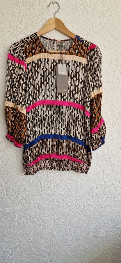 XS - Culture blouse fuchsia purple nieuw (0424ang7) - Afbeelding 3