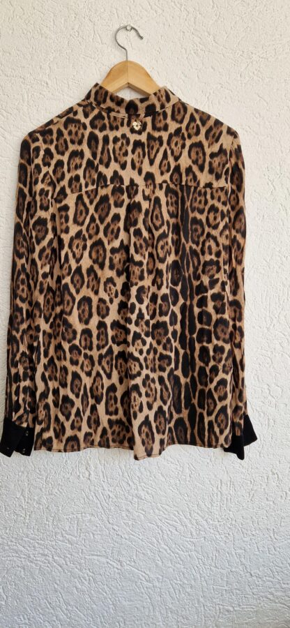 38/40 - Twinset Simona Barbieri blouse dierenprint (0424ang7) - Afbeelding 6